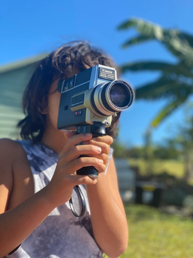 retro camera vintage storytelling machine